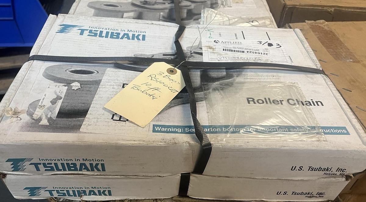 TSUBAKI,100HCB,RS100 HCOTTER ROLLER CHAIN 10FT