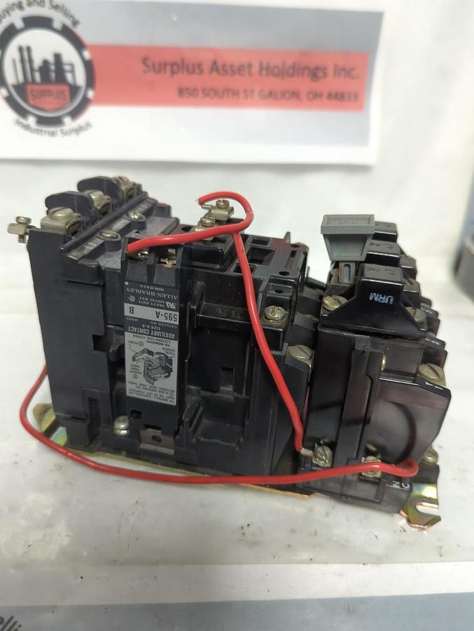 Used ALLEN BRADLEY,509-B0B,SERIES B SIZE 1 STARTER PRE-OWNED
