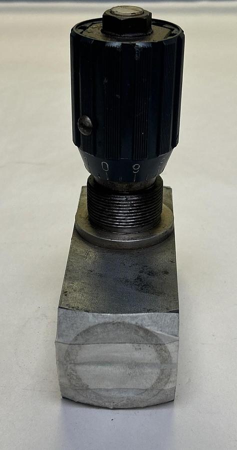 Used FLUTEC,DRV-20-01.1,FLOW CONTROL CHECK VALVE