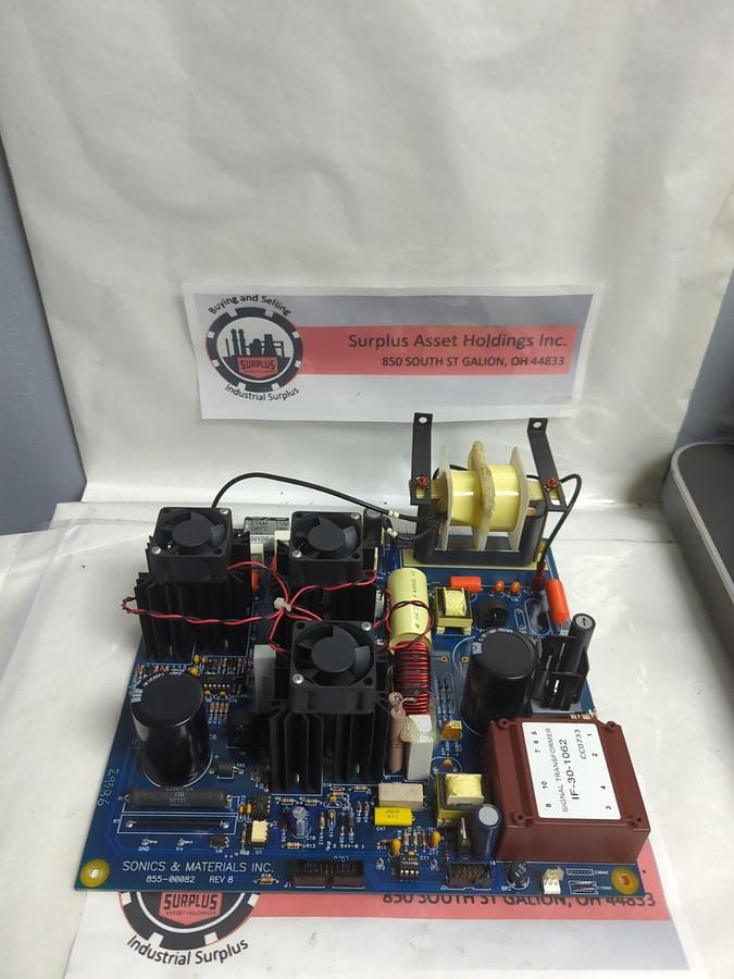 Used SONICS & MATERIALS,855-00082,PLL BOARD REV 8 PRE-OWNED