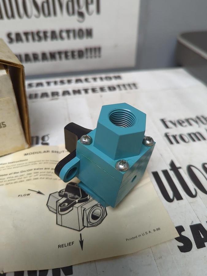 WILKERSON,GPA-95-085,MODULAR AIR LINE VALVE SHUT-OFF NOS