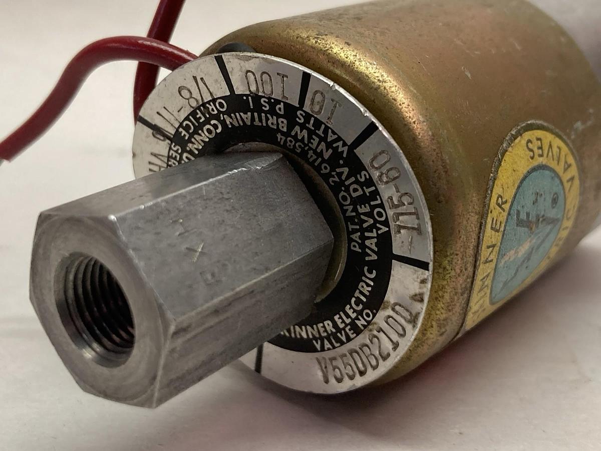 Skinner,V55DB2100,Electric Valve 115V 10 Watts 1/8 Inch Orifice