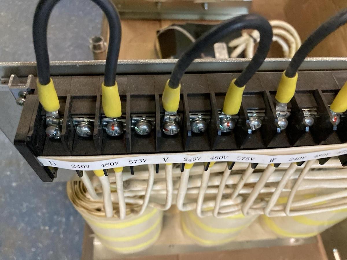 Used Kitamura Kiden,HB1480028-1,3-Phase Transformer 50/60Hz 240V/480V/575V 22.2A