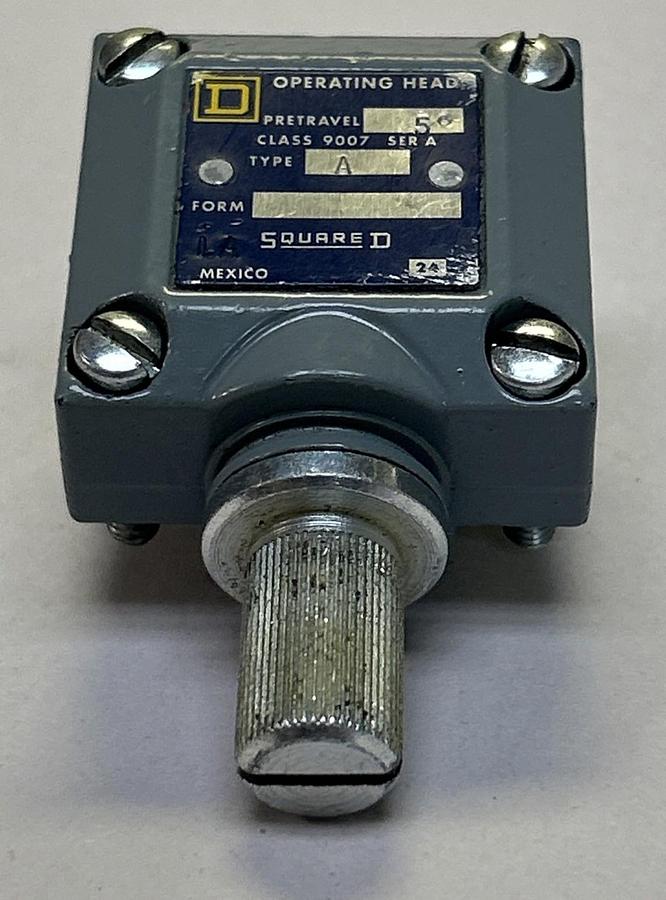 Used SQUARE D,9007A,LIMIT SWITCH HEAD
