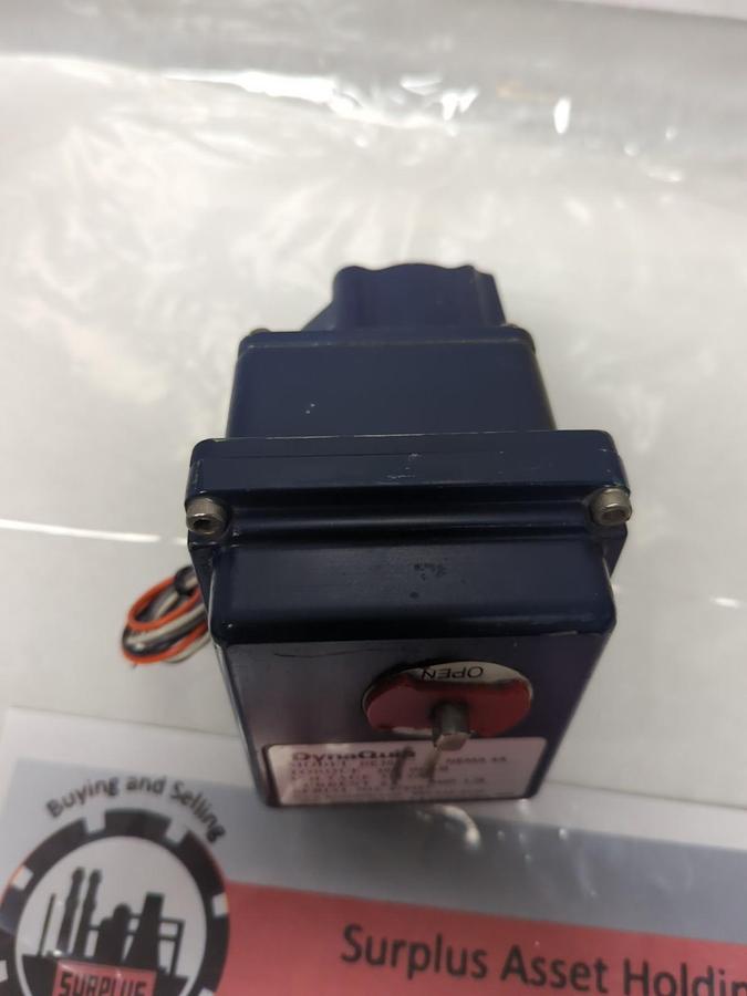 Used DYNAQUIP,DE305,ELECTRIC ACTUATOR 115VAC 0.5 AMP L/R PRE-OWNED
