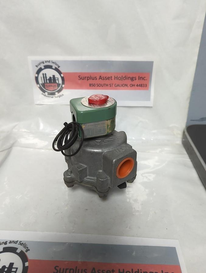 Used ASCO,EF8215C53,2-WAY GAS SOLENOID VALVE 1 INCH PRE-OWNED