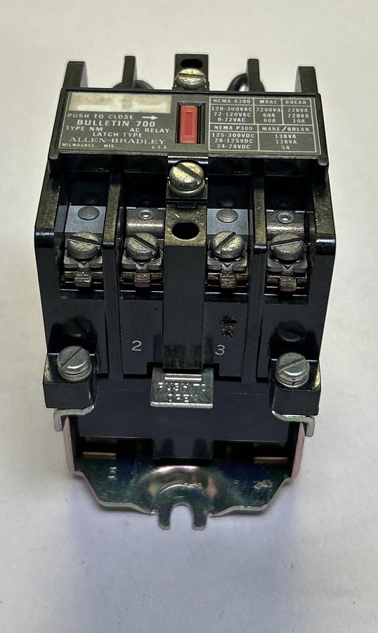 Used ALLEN BRADLEY,700-NM200A1,CONTROL RELAY