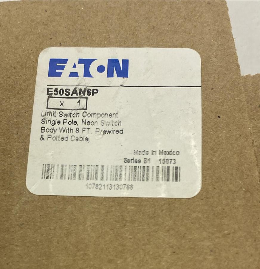 Used EATON,E50SAN6P,LIMIT SWITCH NEW