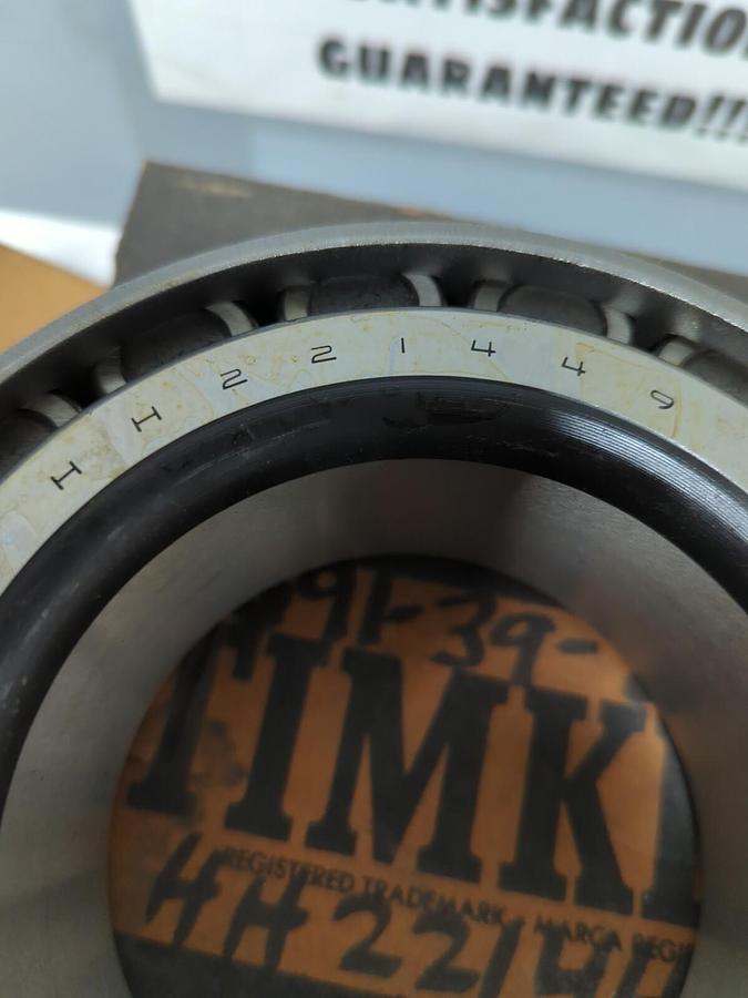 TIMKEN,HH221449,ROLER BEARING CONE NOS