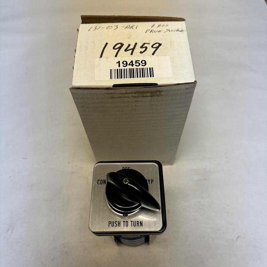 Used Kraus & Naimer,C26,Heavy Duty 3 Position Switch