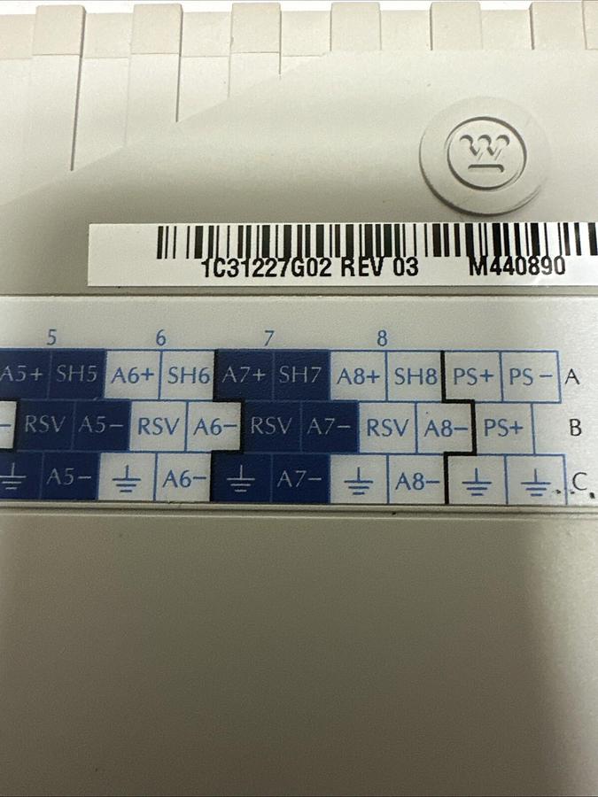 Westinghouse,1C31227G02,Analog Input Current Module