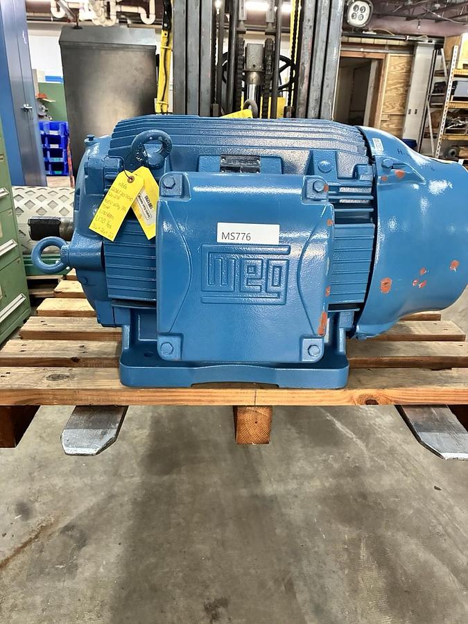 WEG,07512ET3ECT405T-W22,SEVERE INVERTER DUTY MOTOR 75HP 3PH 1180RPM 404T 405T