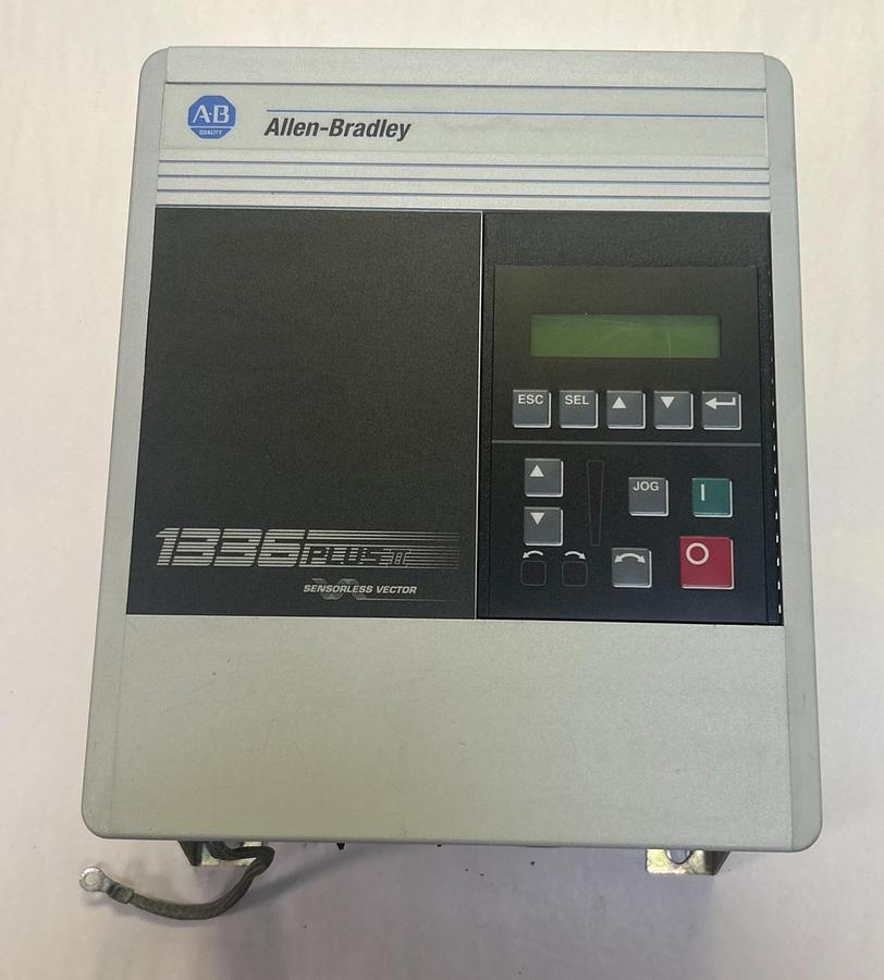 Used ALLEN BRADLEY,1336F-BRF05-AA-EN-HCS2-L5,SENSORLESS VECTOR AC DRIVE