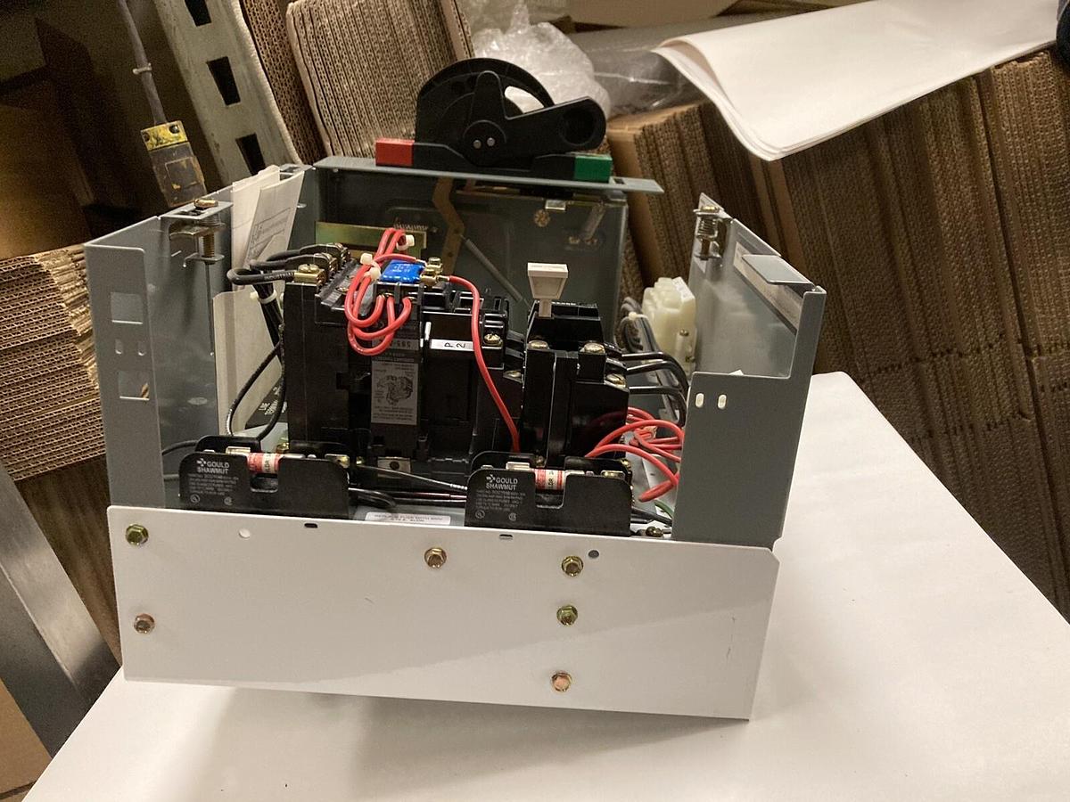 Used Allen-Bradley,2100 2112B,Size 1  Fused MCC 12 INCH Starter Feeder Bucket