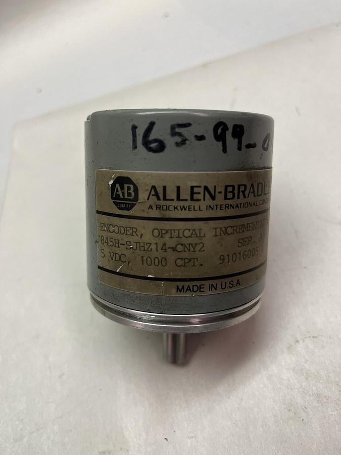 Used ALLEN BRADLEY,845H-8JHZ14-CNY2-C,INCREMENTAL ENCODER SER A