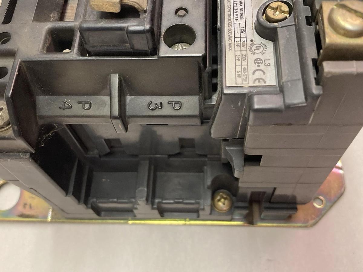 Used Allen-Bradley,509-AOD-A2F,3-Phase Starter Ser B Nema Size 0