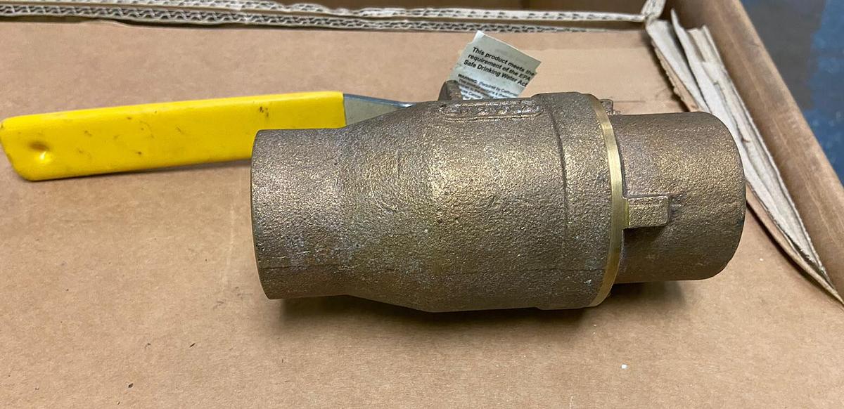 Apollo,70-208-01,2 INCH Solder Bronze Ball Valve 600 WOG