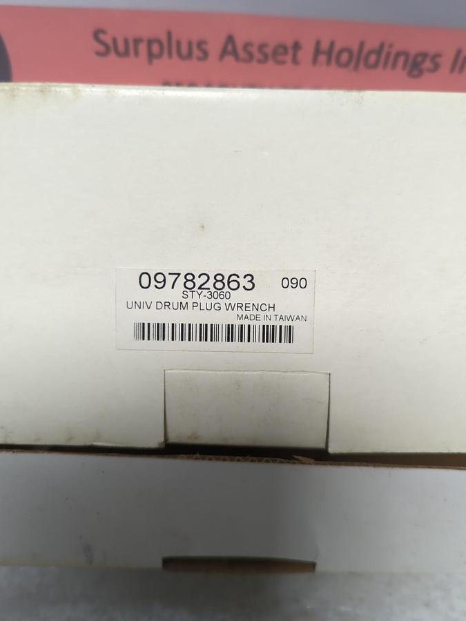 UNBRANDED,09782863,STYLE 3060 UNIVERSAL DRUM PLUG WRENCH NOS