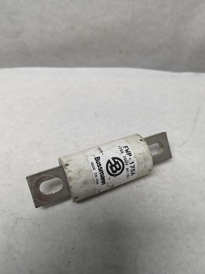 Used COOPER BUSSMANN,FWP-175A,SEMI-CONDUCTOR 175 AMP FUSE PRE-OWNED