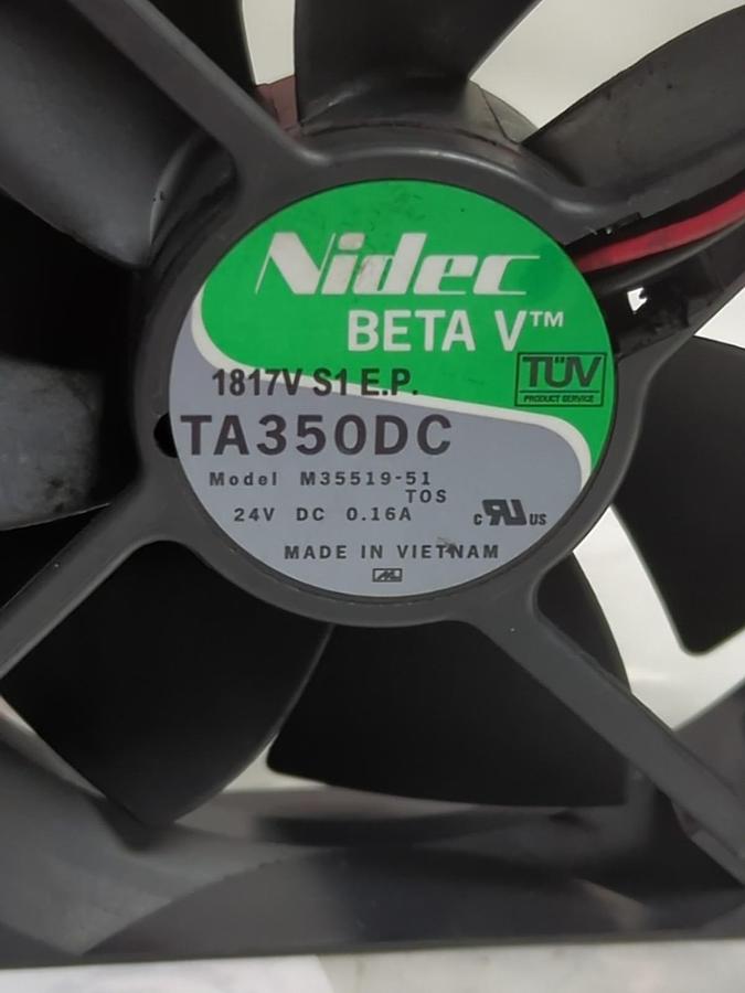 Used NIDEC,TA350DC,MODEL M35519-51 COOLING FAN LOT OF 2 PRE-OWNED