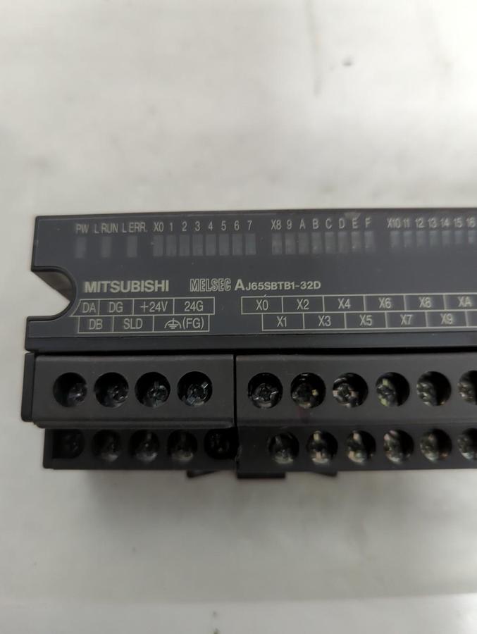 Used MITSUBISHI,AJ65SBTB1-32D,CC-LINK MODULE PRE-OWNED