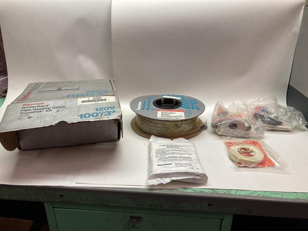 Raychem,H311100,Pipe Heating Cable TruckPak Kit 120V 100'/3W