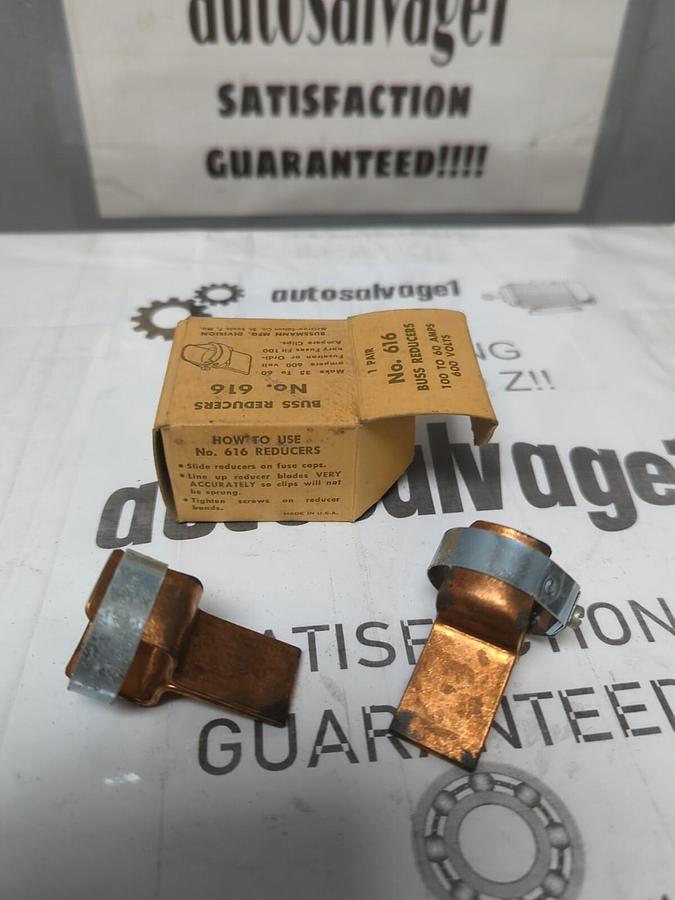 COOPER BUSSMANN,616,FUSE REDUCER SET 35 TO 60 AMP 2-PC. SET