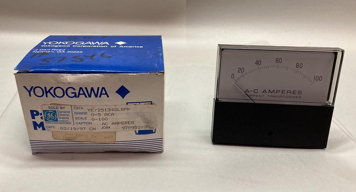 Yokogawa,YE/251340LSPK,Panel Meter