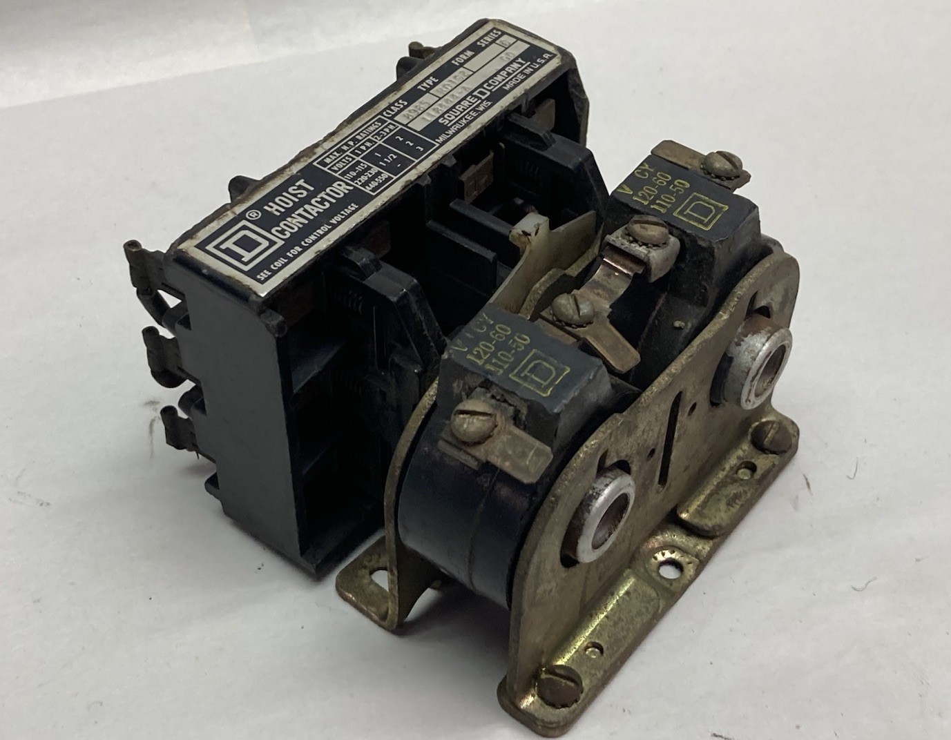 Used Square D,Class 8965 Type R01S2, Hoist Contactor Ser C