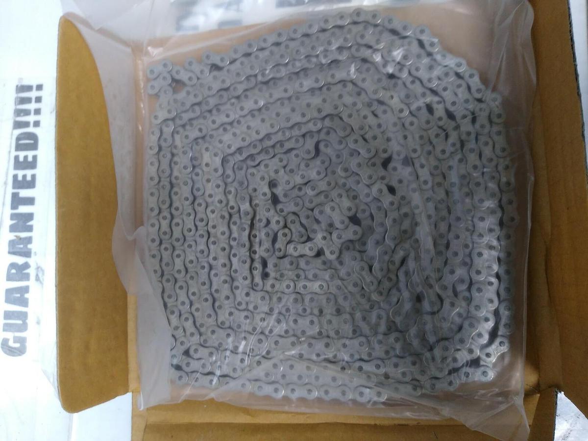 MAEDLER,ISO 05B-1SS 10099800,STAINLESS STEEL CHAIN 8X3MM 5MTR NOS