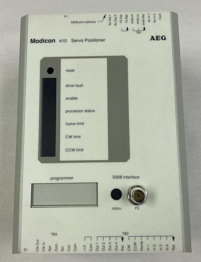 Used AEG Modicon,110-283 410,Servo Positioner