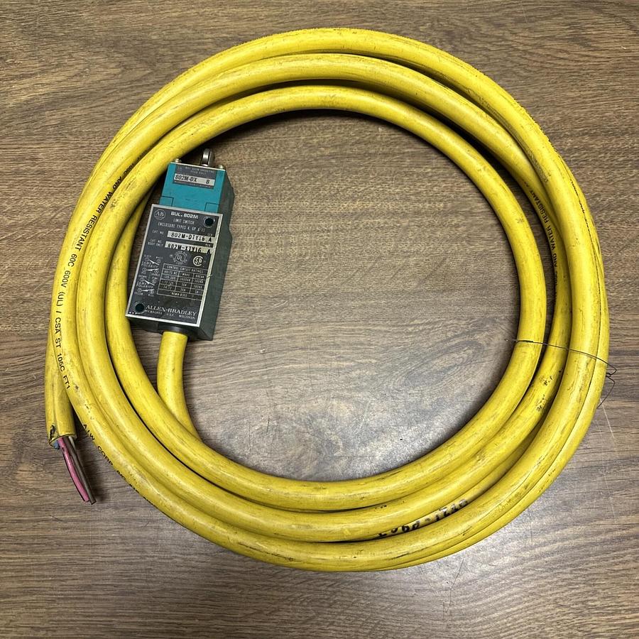 Allen Bradley,802M-DTY16,Pre-Wired Factory Sealed Limit Switch