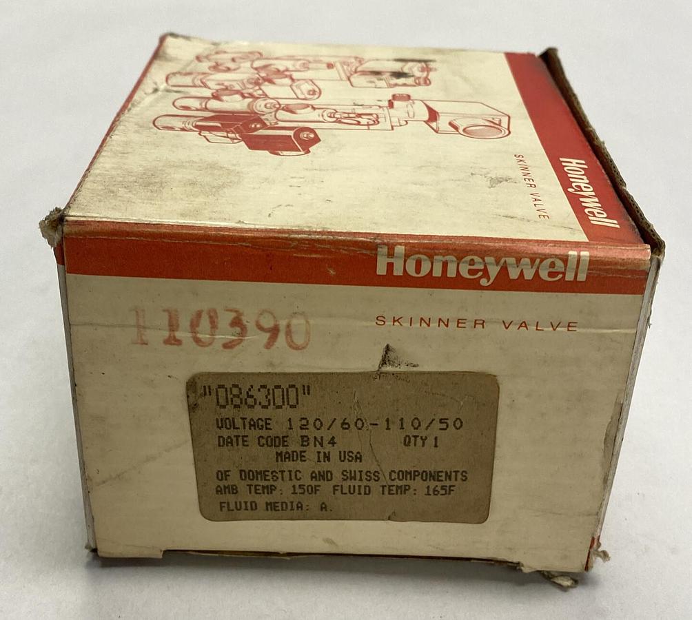 Honeywell,086300,Solenoid Valve NOS