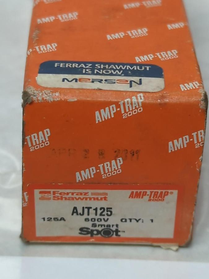 FERRAZ SHAWMUT,AJT125,AMP-TRAP 125 AMP FUSE NOS