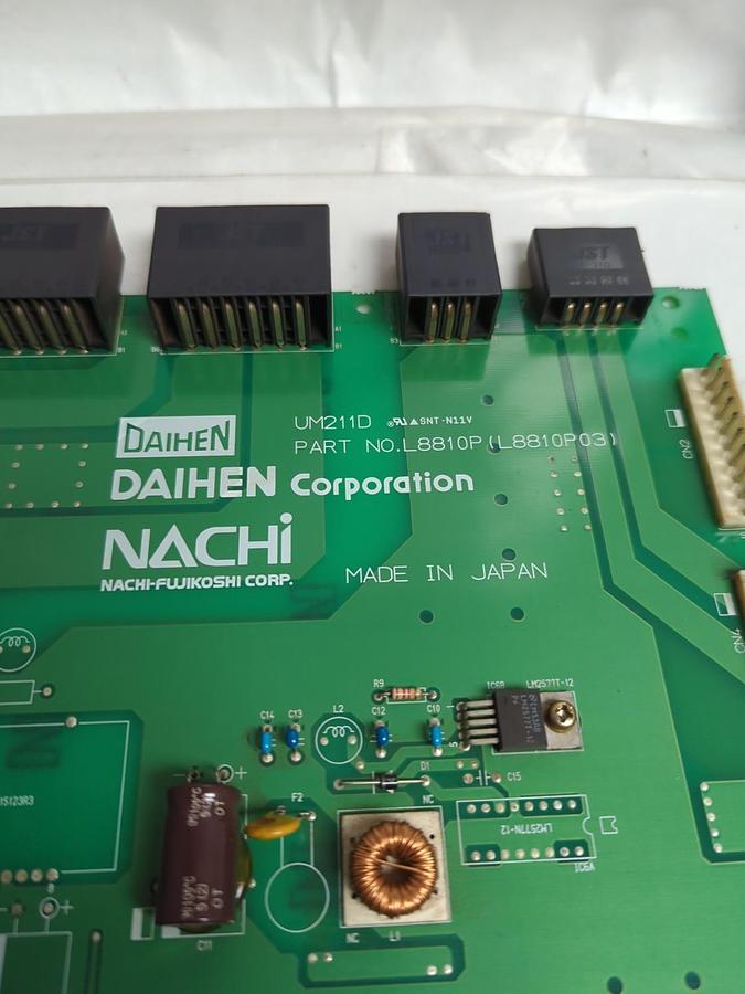 Used DAIHEN/NACHI,L8810P (L88010P03),CIRCUIT BOARD PRE-OWNED