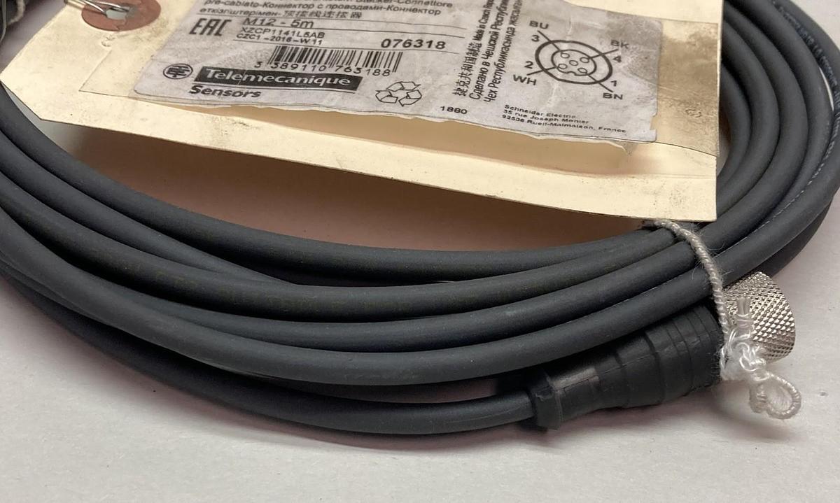 Telemecanique,XZCP1141L5,Photoelectric Sensor Connector