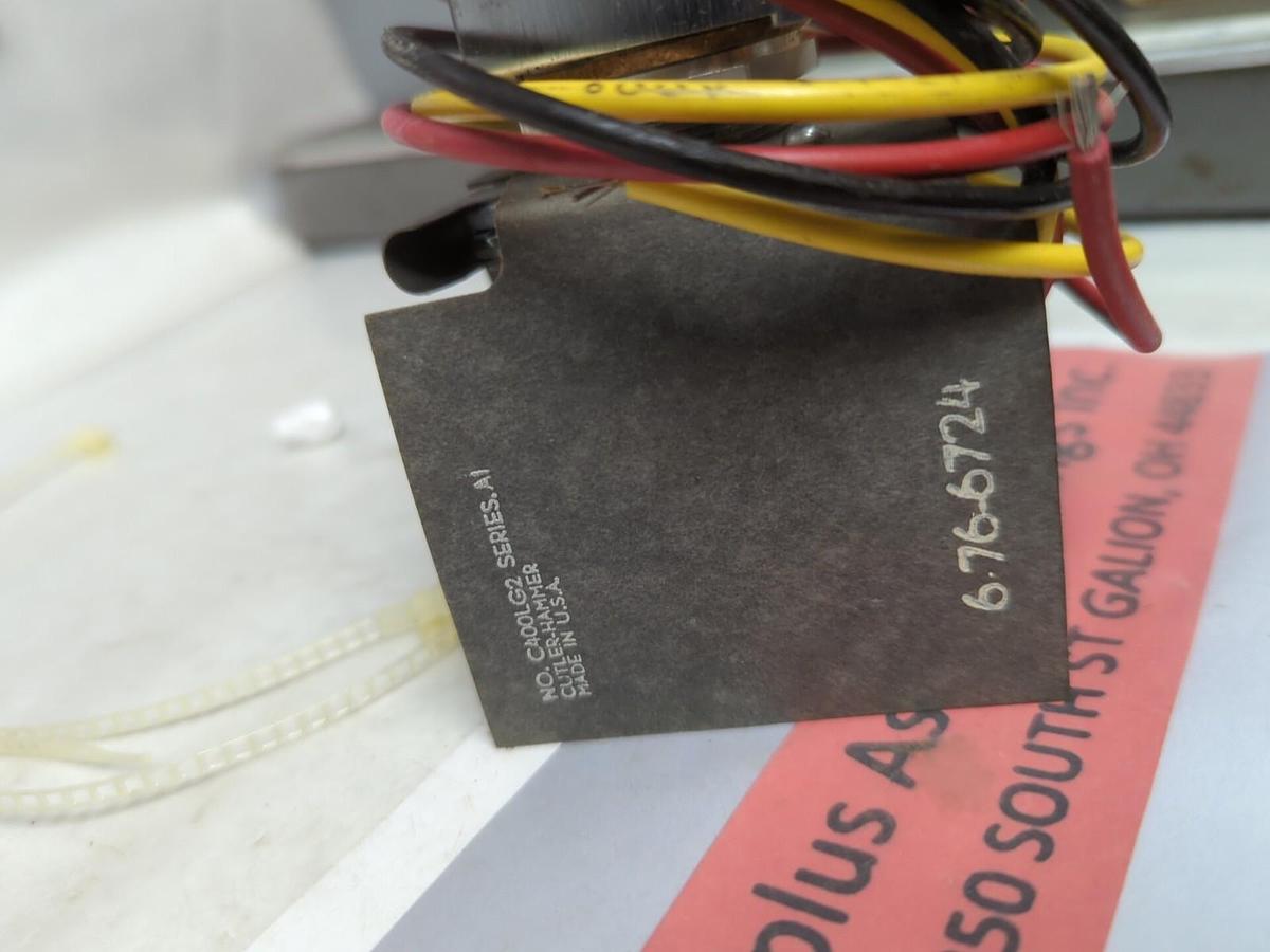 CUTLER-HAMMER,C400LG2,COVER CONTROL KIT COMB.STR. HAND-AUTO-SELECT SWITCH NOS