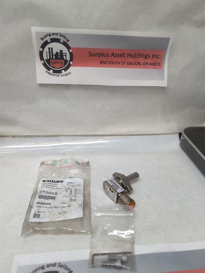 BALLUF,BHS0009,PROXIMITY SWITCH SENSOR BES 516-200-S21/1.250"-S5 NOS