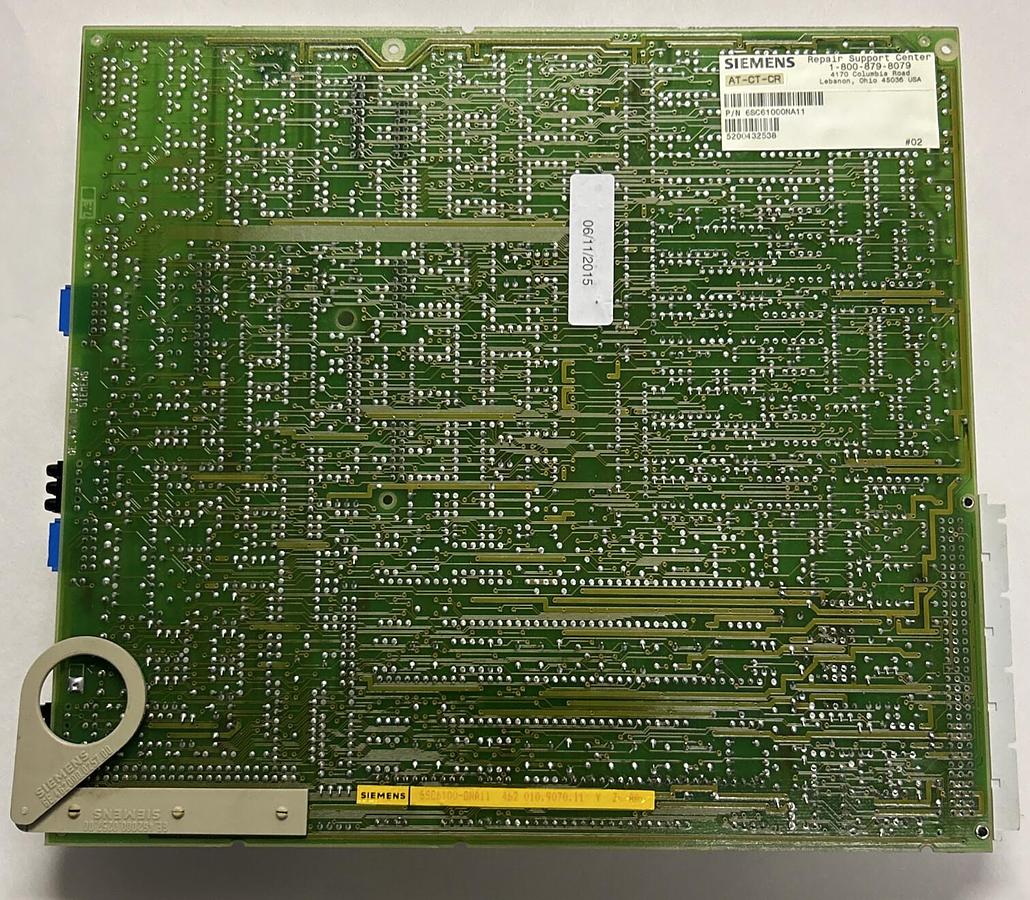 Used SIEMENS,6SC6100-0NA11,ANALOG CONTROL BOARD REFURBISHED