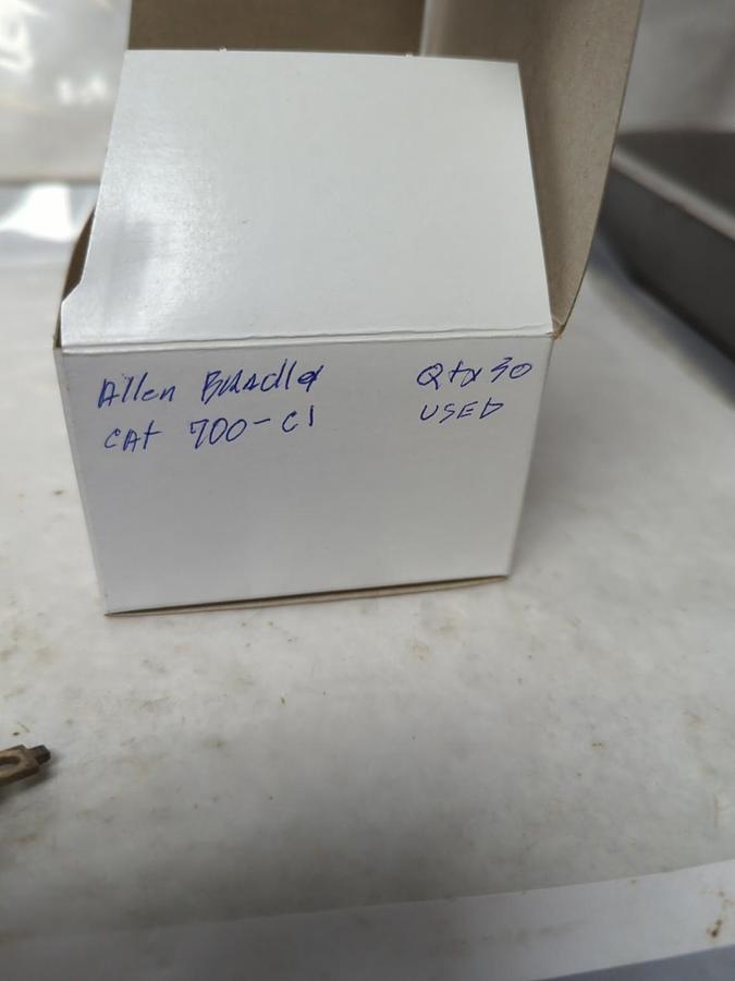 Used ALLEN BRADLEY,700-C1,CONTACT CARTRIDGE LOT OF 30 PRE-OWNED