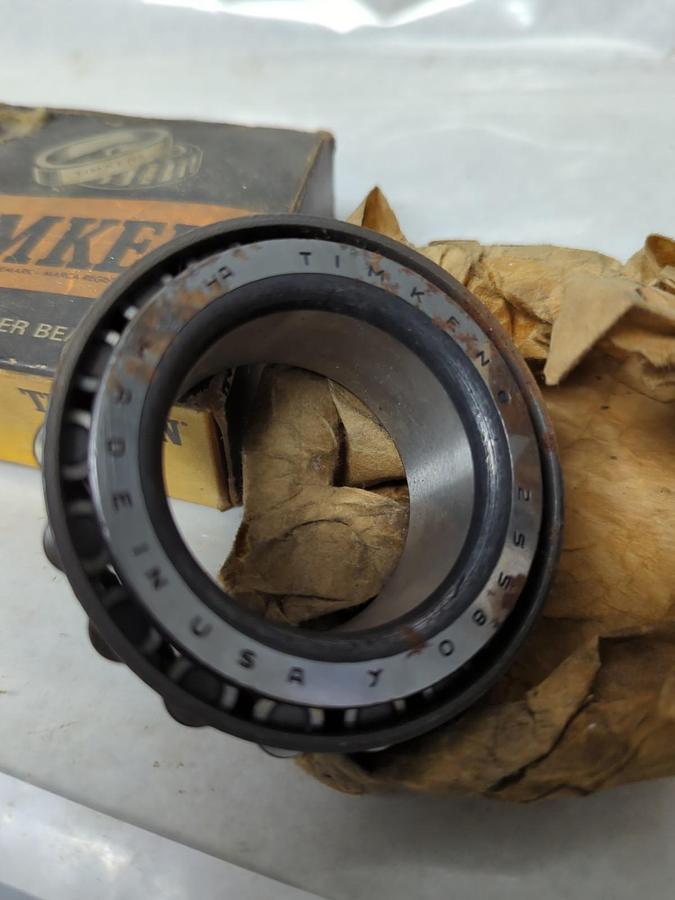 TIMKEN,25580,ROLLER BEARING CONE NOS