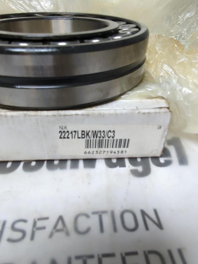 LINK-BELT,22217LBK/W33/C3,SPHERICAL ROLLER BEARING NOS