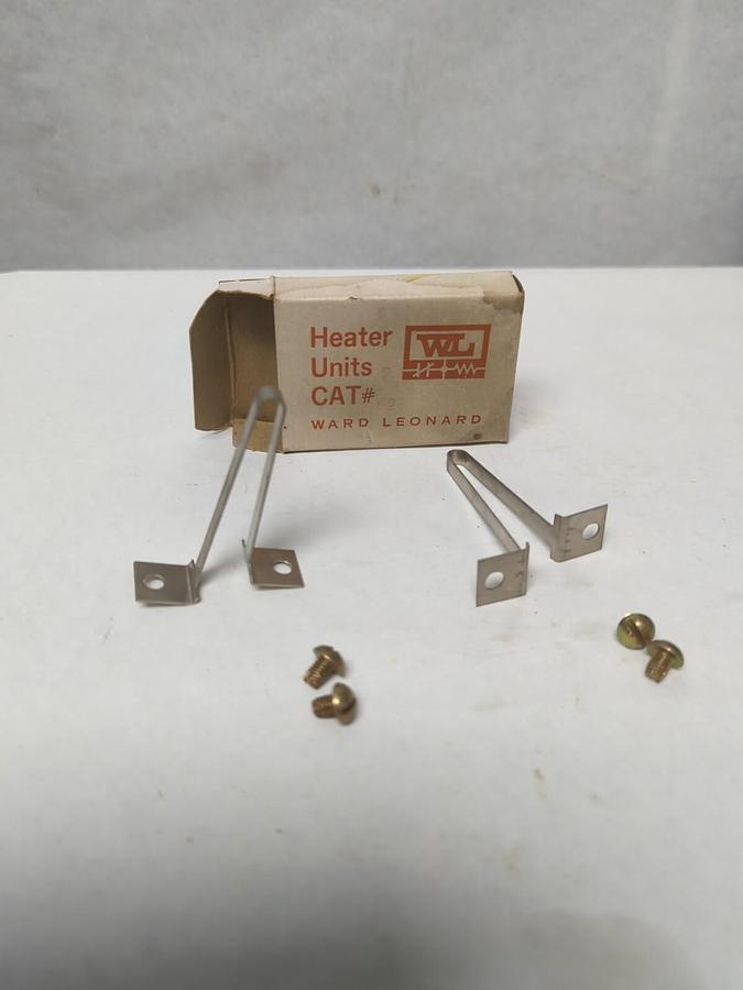 WARD LEONARD,B23,OVERLOAD HEATER ELEMENT LOT OF 2 NOS