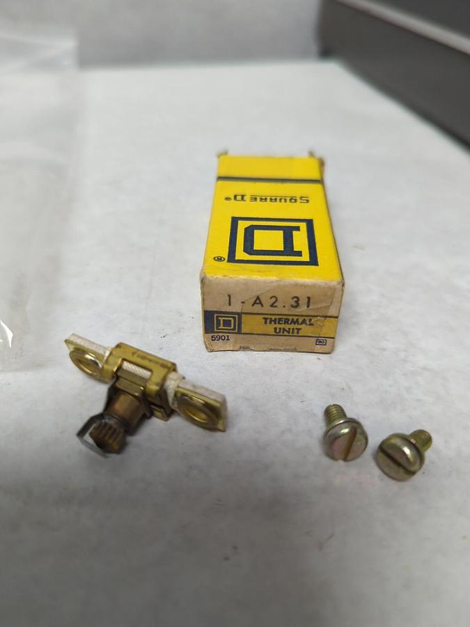 SQUARE D,A2.31,THERMAL OVERLOAD HEATER ELEMENT LOT OF 4 NOS