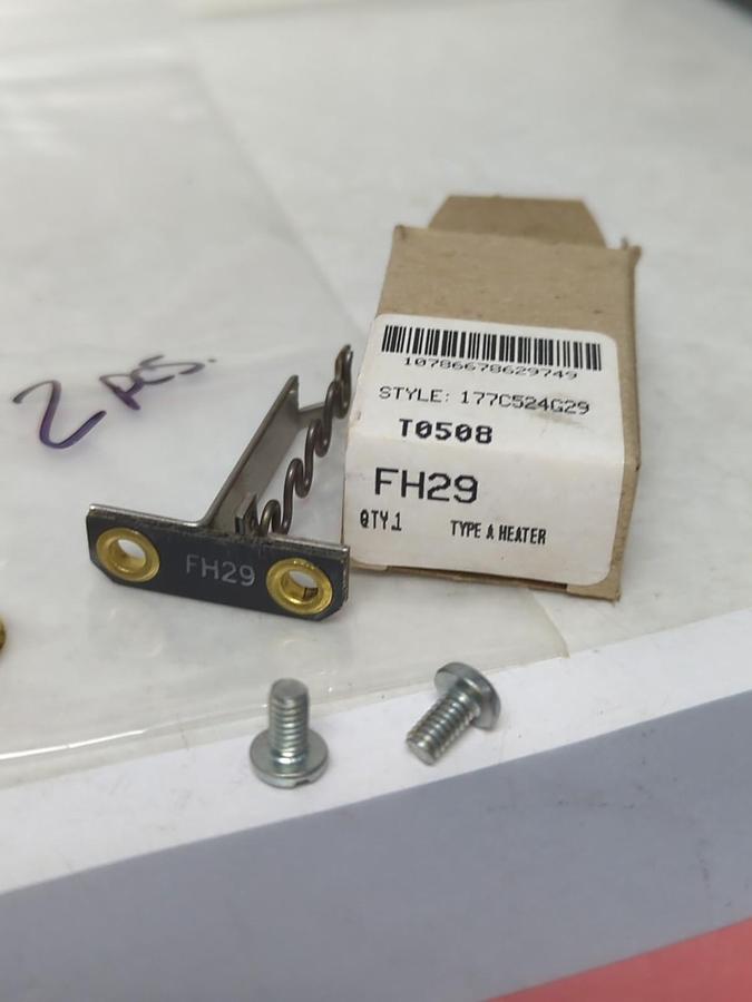 CUTLER-HAMMER,FH29,OVERLOAD HEATER ELEMENT LOT OF 2 NOS