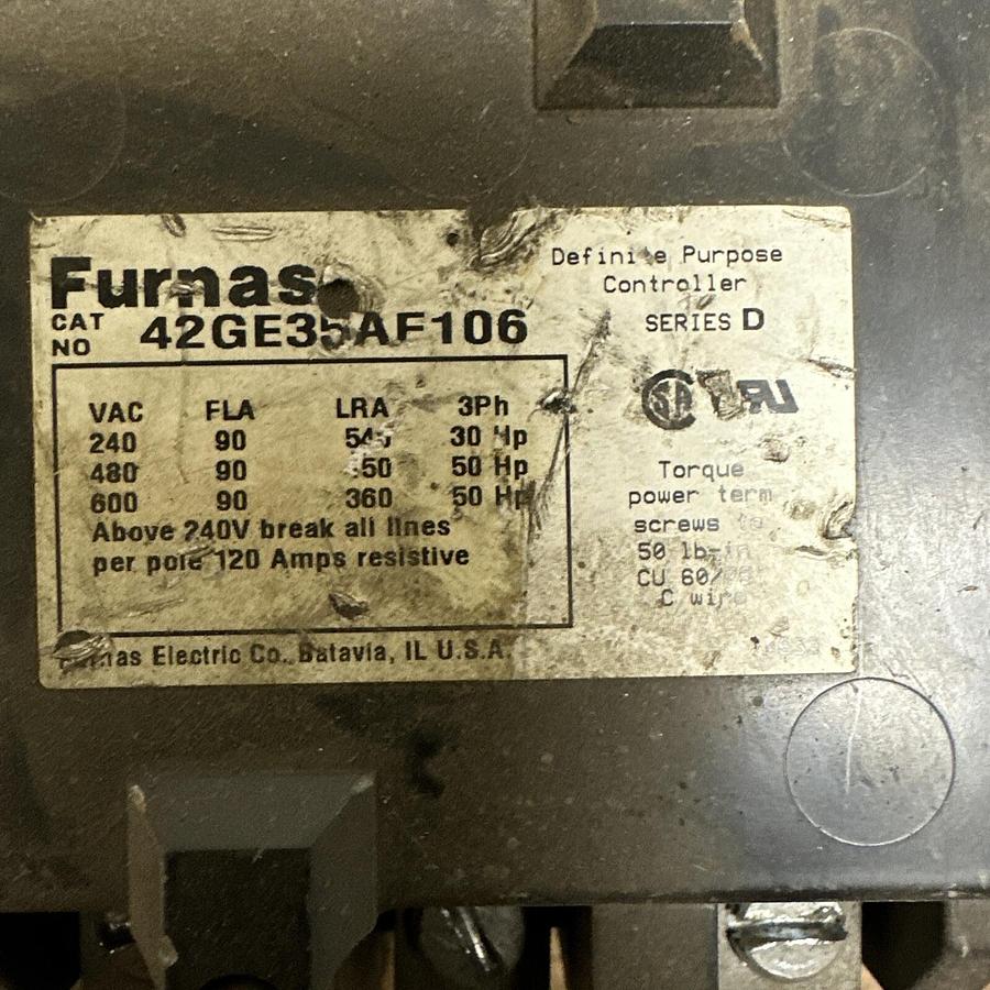 Used Furnas,42GE35AF106,Definite Purpose Controller