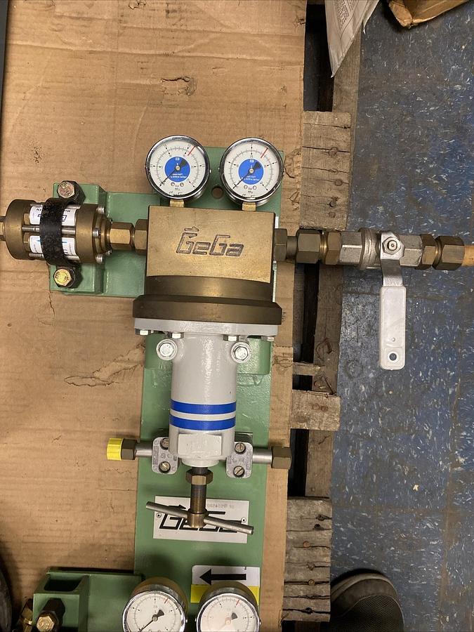 Used GEGA,2062452-10,GAUGE GAS REGULATOR