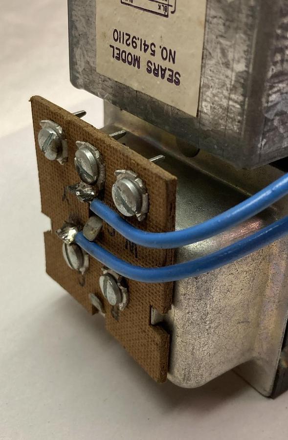 Sears,Model 541.92110,Transformer Nema Type D 3/4Hp 120/240VDC