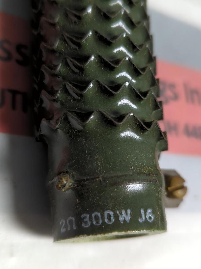 Used UNBRANDED,80Z31D12,RESISTOR 2 OHM 300 WATT PRE-OWNED