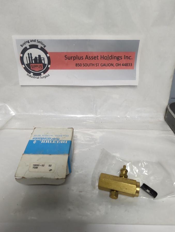 DELTROL,F20B,FLOW CONTROL VALVE NOS